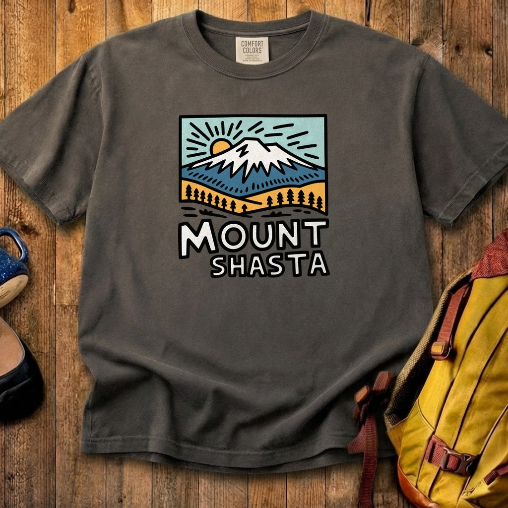 Mount Shasta Cotton T-Shirt