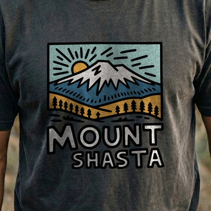 Mount Shasta Cotton T-Shirt
