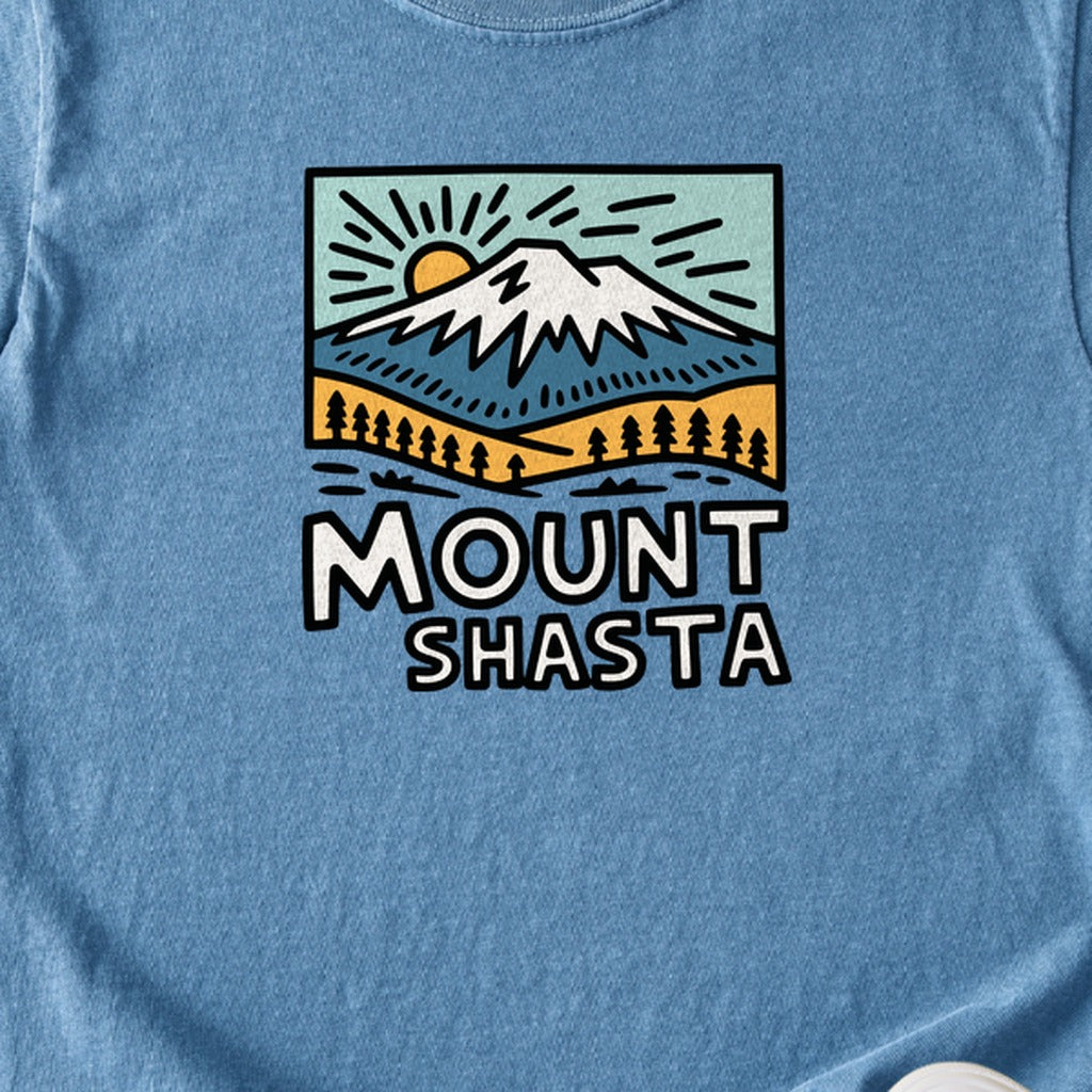 Mount Shasta Kids Cotton T-Shirt