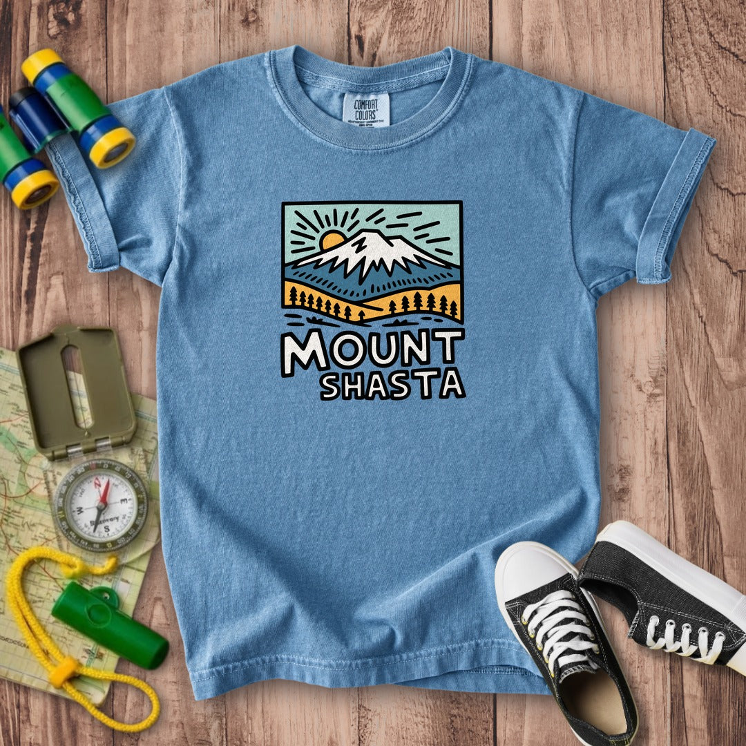 Mount Shasta Kids Cotton T-Shirt