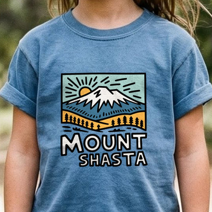 Mount Shasta Kids Cotton T-Shirt