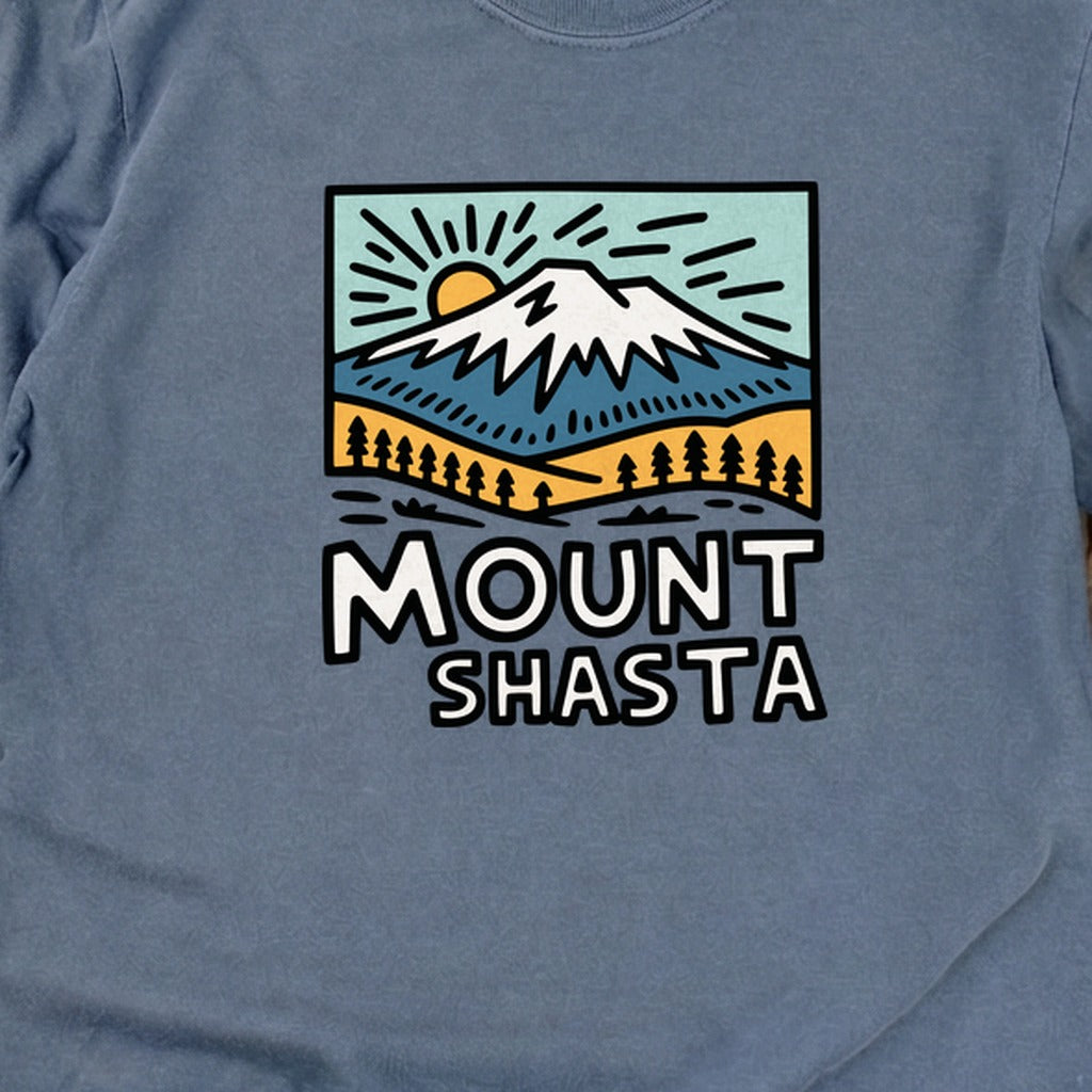 Mount Shasta Cotton Long Sleeve