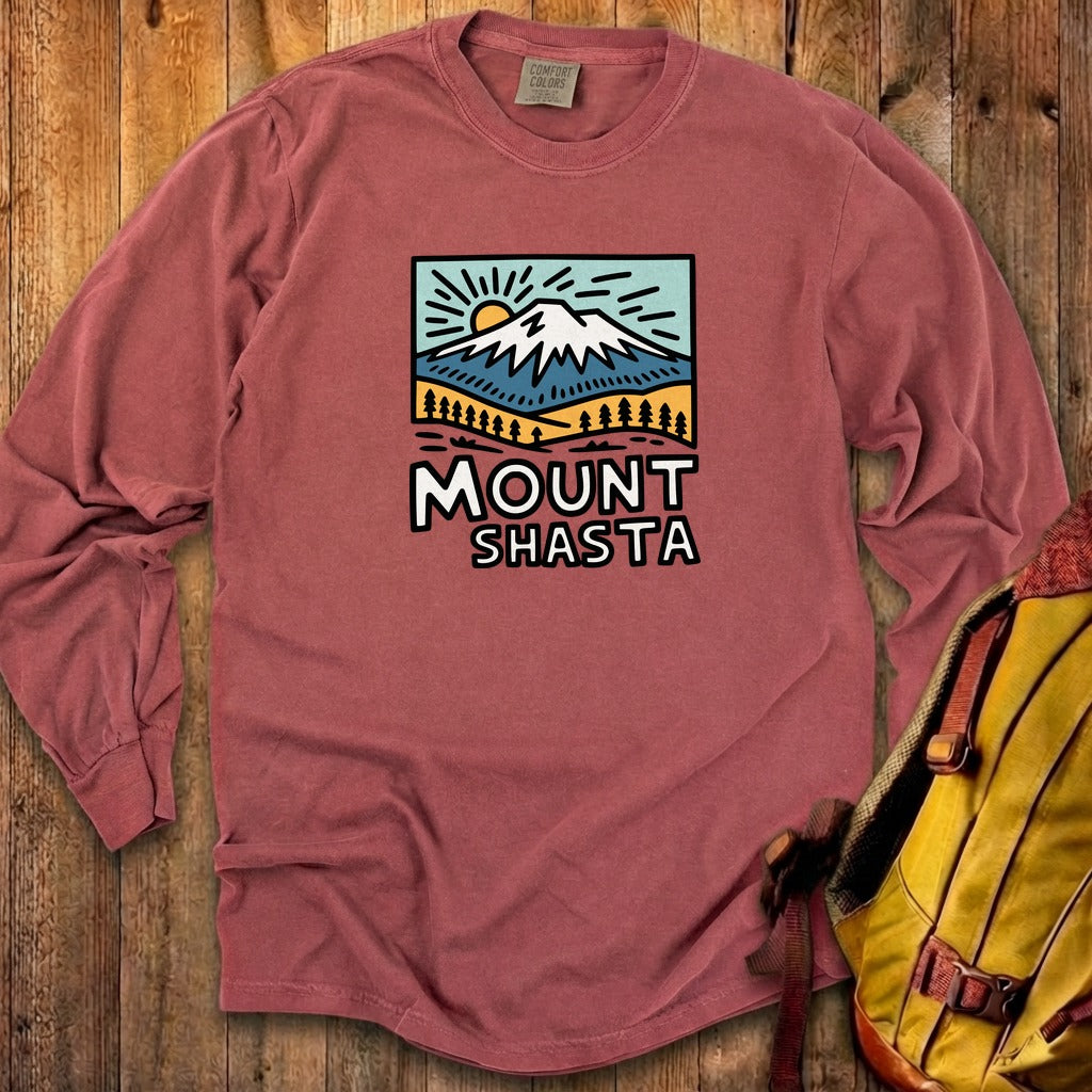 Mount Shasta Cotton Long Sleeve