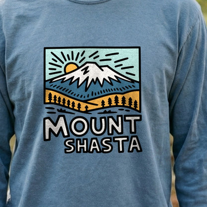 Mount Shasta Cotton Long Sleeve