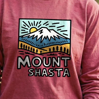 Mount Shasta Cotton Long Sleeve
