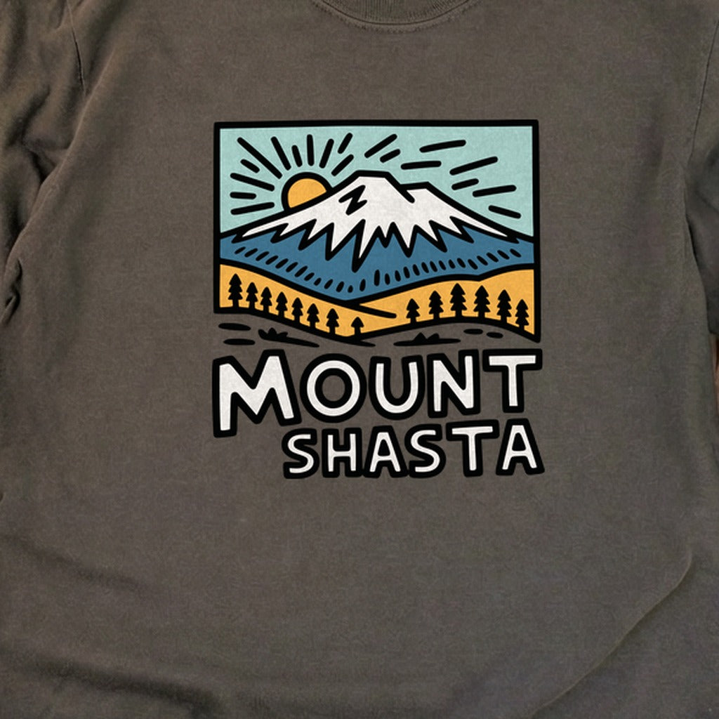 Mount Shasta Cotton Long Sleeve