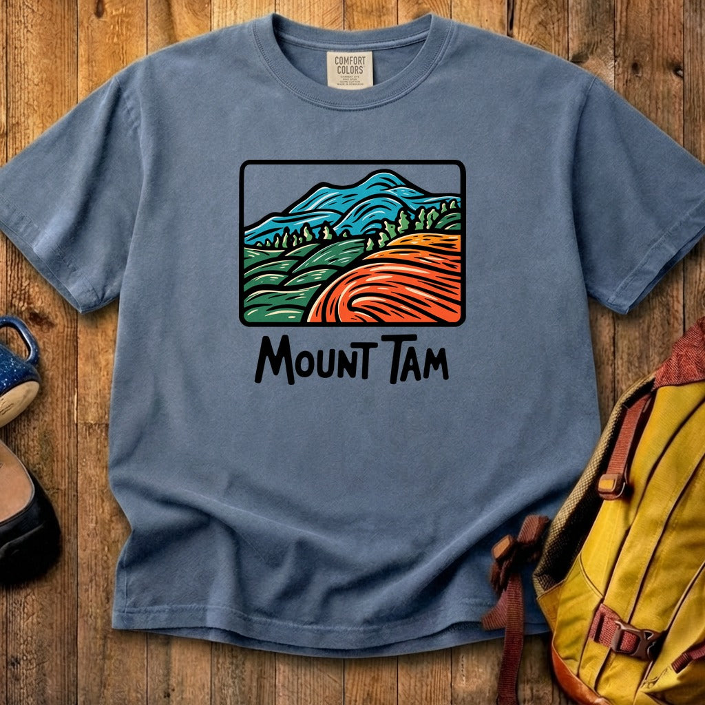 Mount Tamalpais Cotton T-Shirt