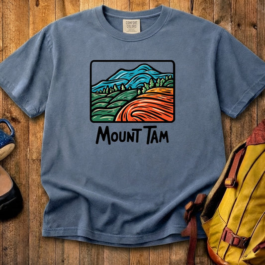 Mount Tamalpais Cotton T-Shirt