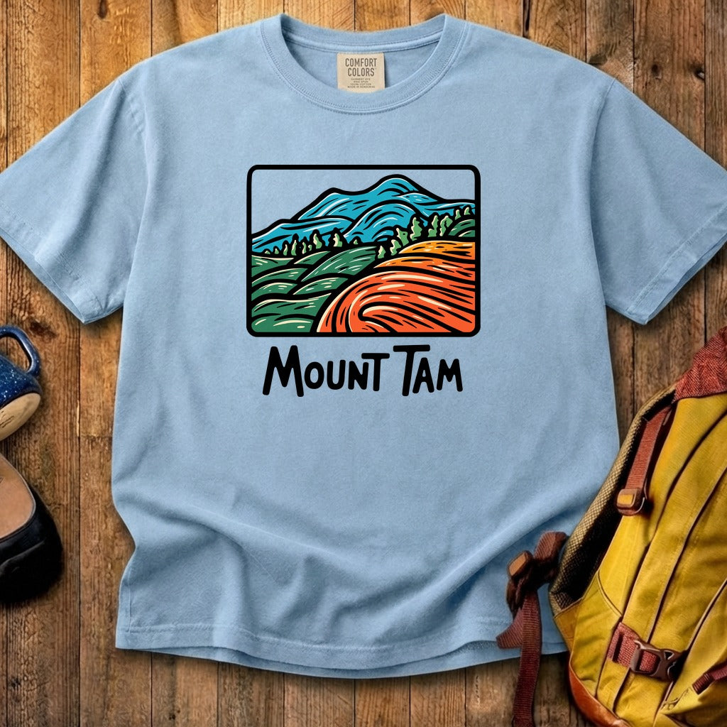 Mount Tamalpais Cotton T-Shirt