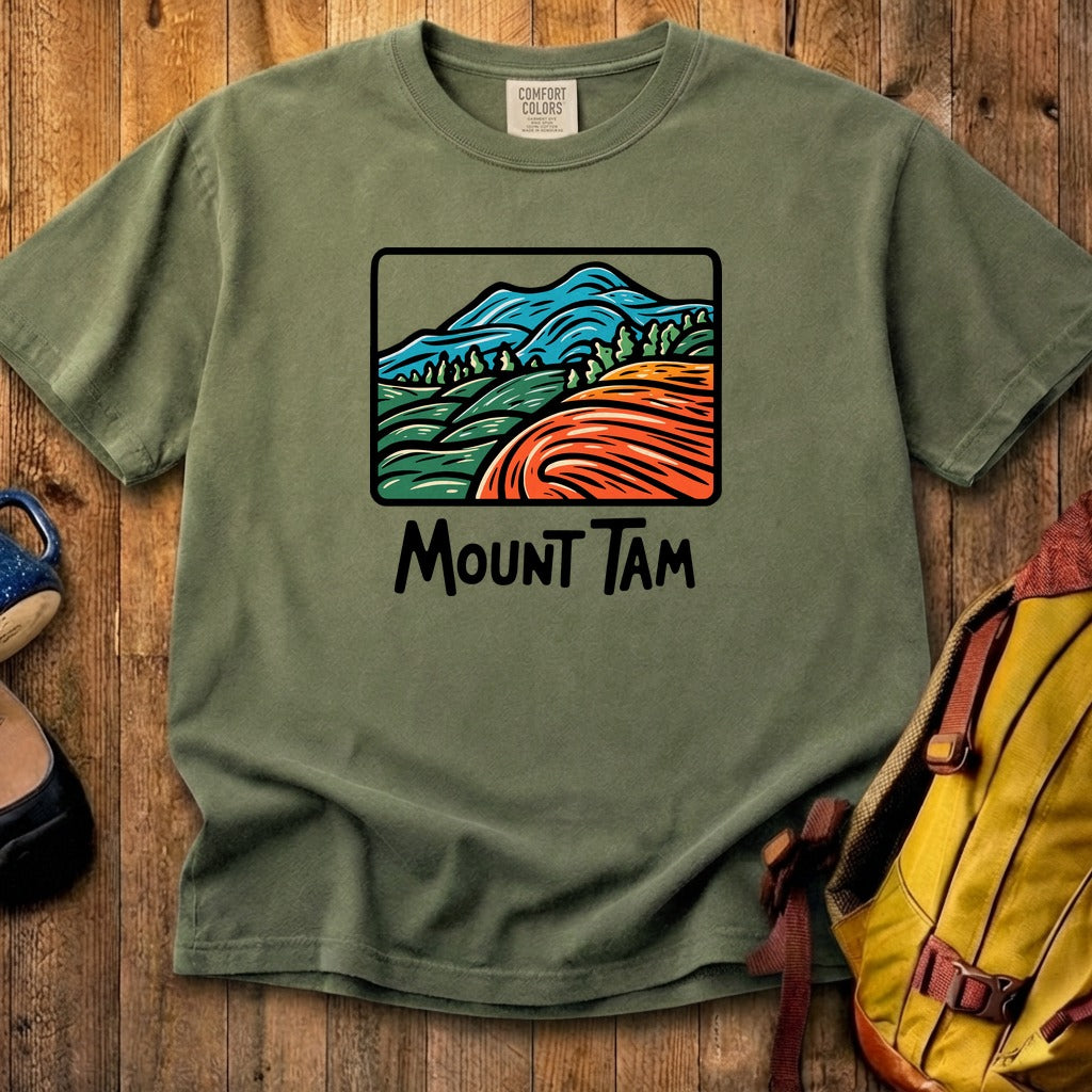 Mount Tamalpais Cotton T-Shirt