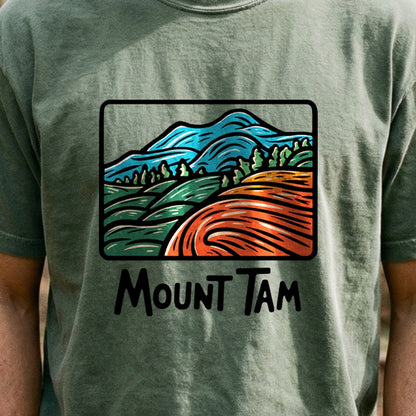 Mount Tamalpais Cotton T-Shirt