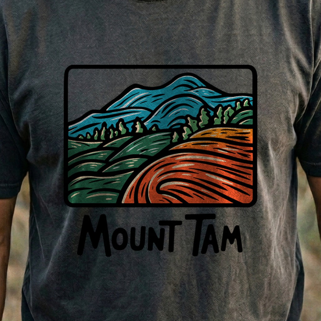 Mount Tamalpais Cotton T-Shirt