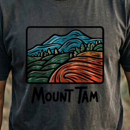 Mount Tamalpais Cotton T-Shirt