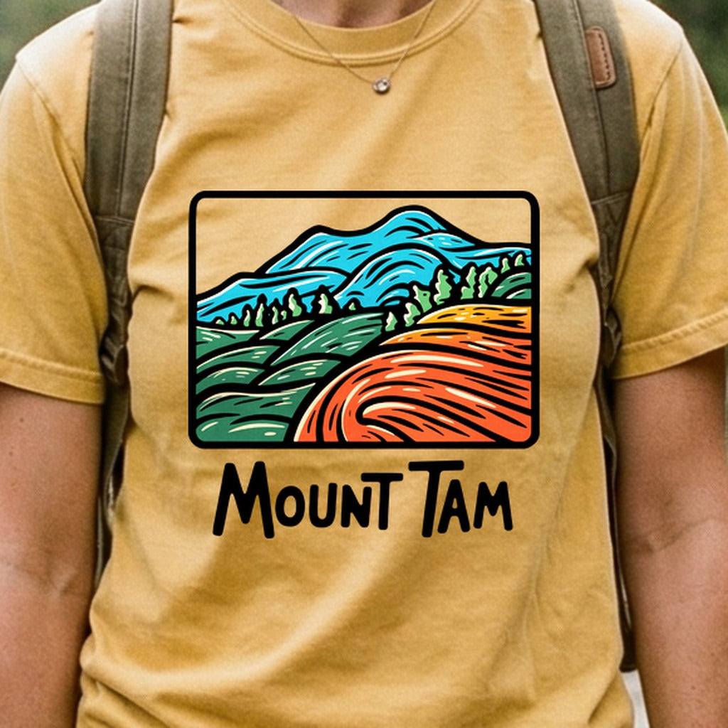 Mount Tamalpais Cotton T-Shirt