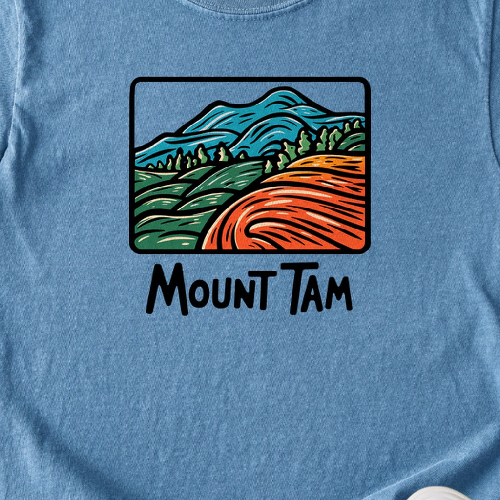 Mount Tamalpais Kids Cotton T-Shirt