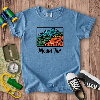Mount Tamalpais Kids Cotton T-Shirt
