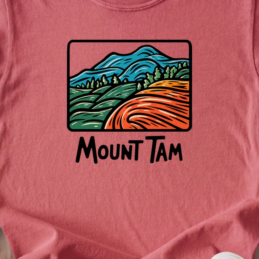 Mount Tamalpais Kids Cotton T-Shirt