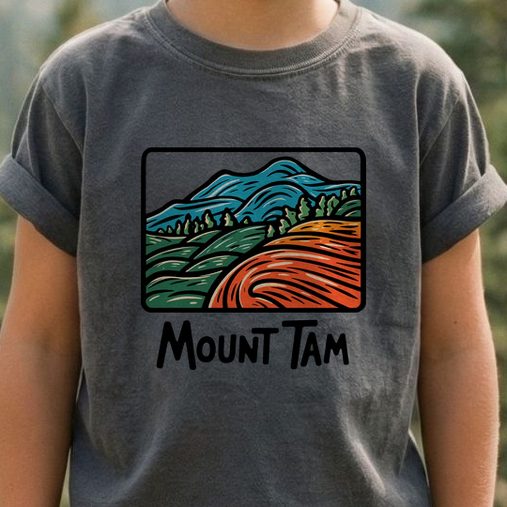 Mount Tamalpais Kids Cotton T-Shirt