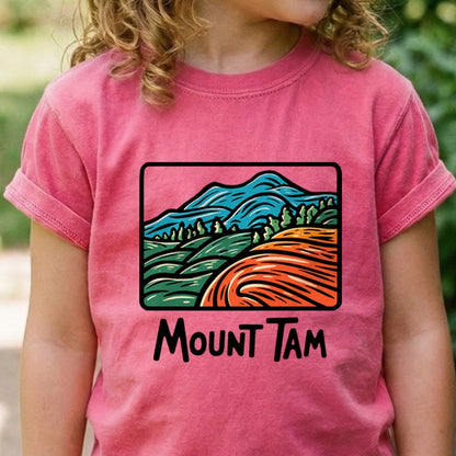 Mount Tamalpais Kids Cotton T-Shirt