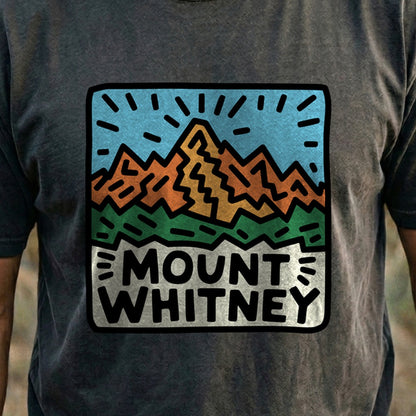 Mount Whitney Cotton T-Shirt