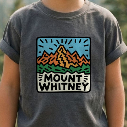 Mount Whitney Kids Cotton T-Shirt