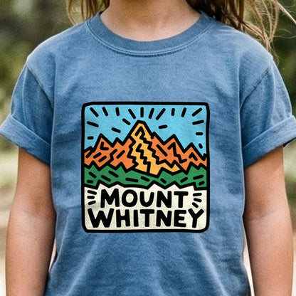 Mount Whitney Kids Cotton T-Shirt
