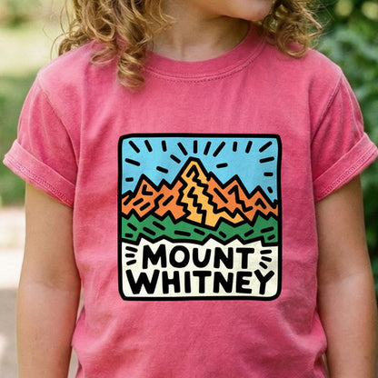 Mount Whitney Kids Cotton T-Shirt