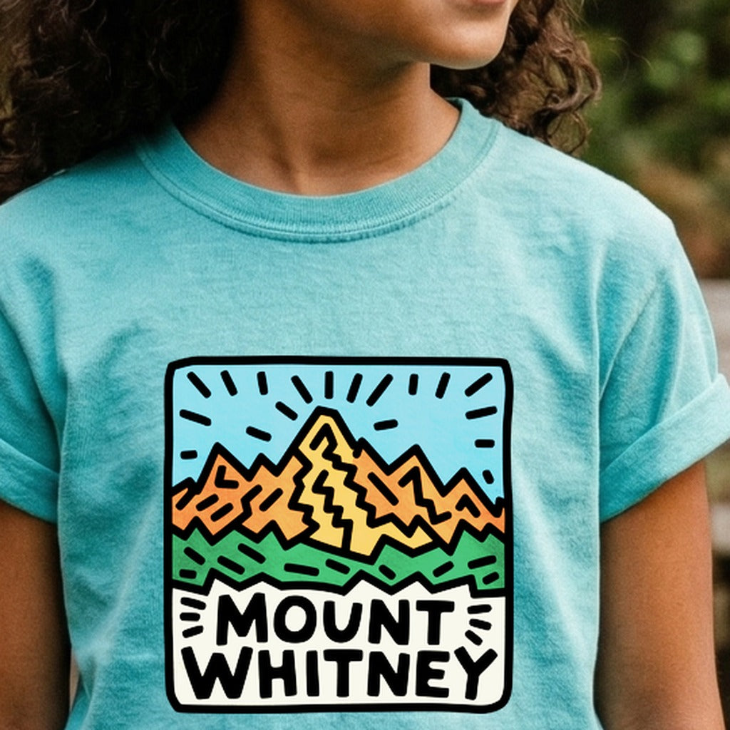 Mount Whitney Kids Cotton T-Shirt