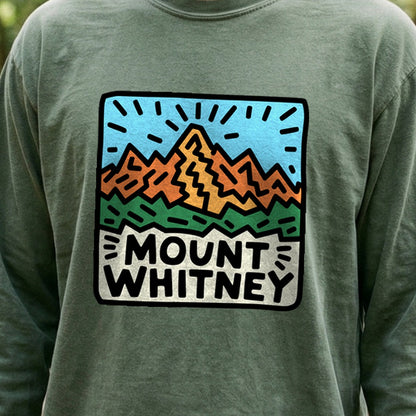 Mount Whitney Cotton Long Sleeve