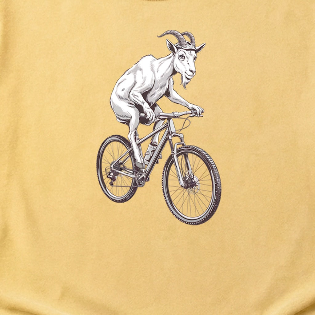 Mountain Goat Bike Cotton T-Shirt