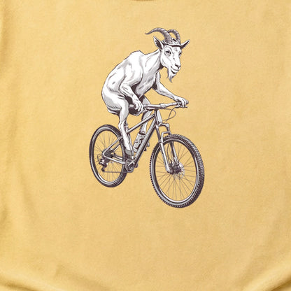 Mountain Goat Bike Cotton T-Shirt
