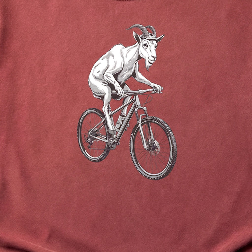 Mountain Goat Bike Cotton T-Shirt