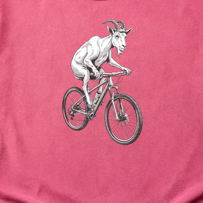 Mountain Goat Bike Cotton T-Shirt