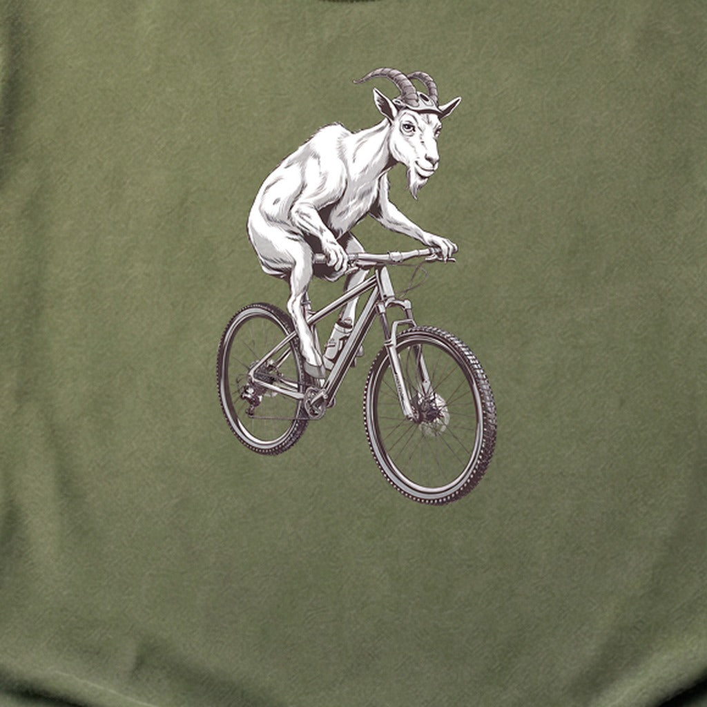Mountain Goat Bike Cotton T-Shirt