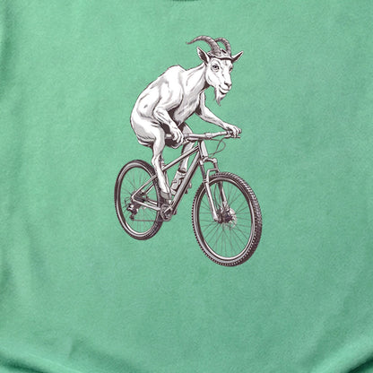 Mountain Goat Bike Cotton T-Shirt