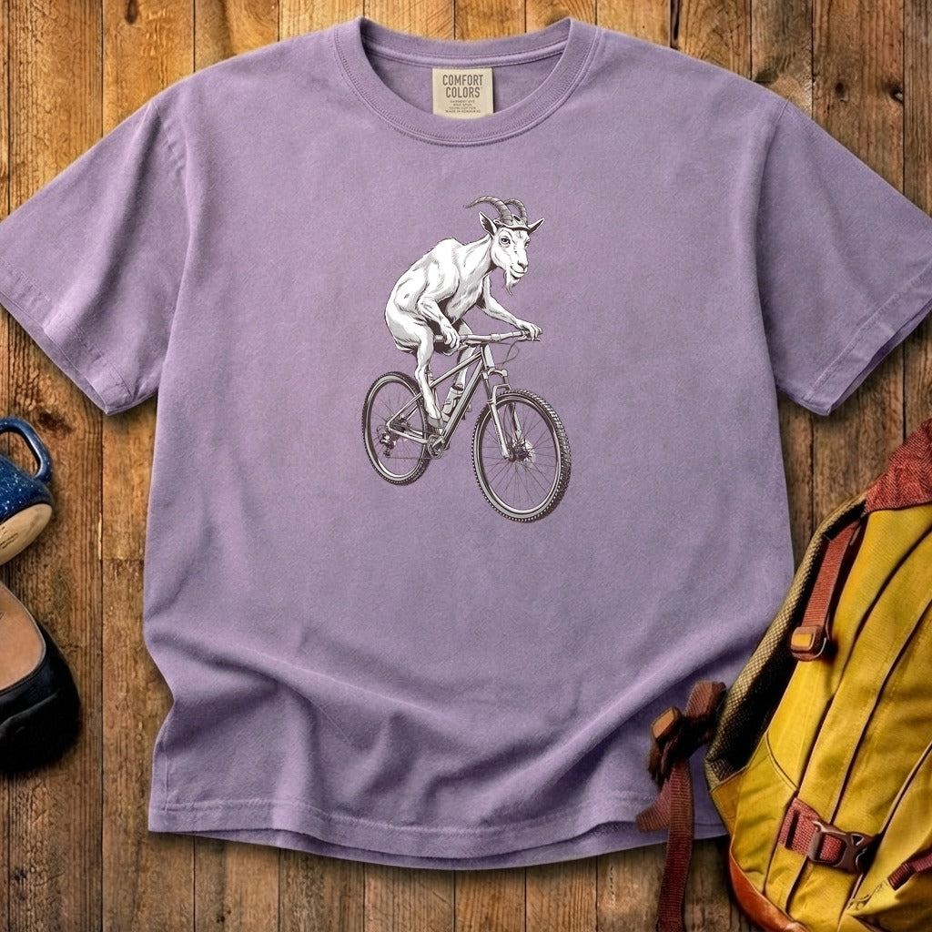 Mountain Goat Bike Cotton T-Shirt