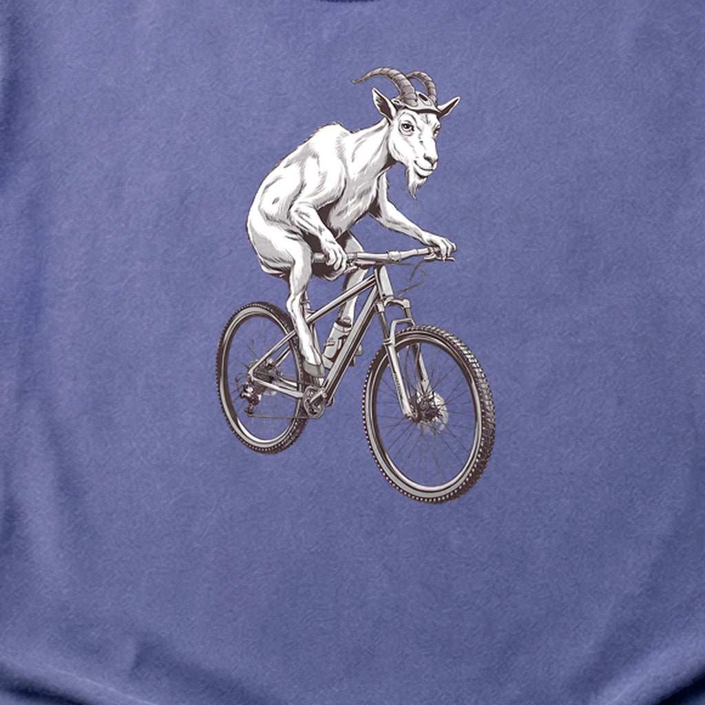 Mountain Goat Bike Cotton T-Shirt
