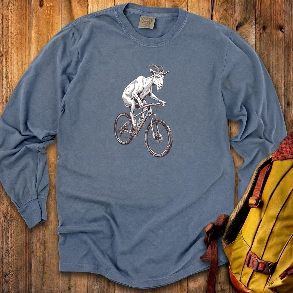 Mountain Goat Bike Cotton Long Sleeve
