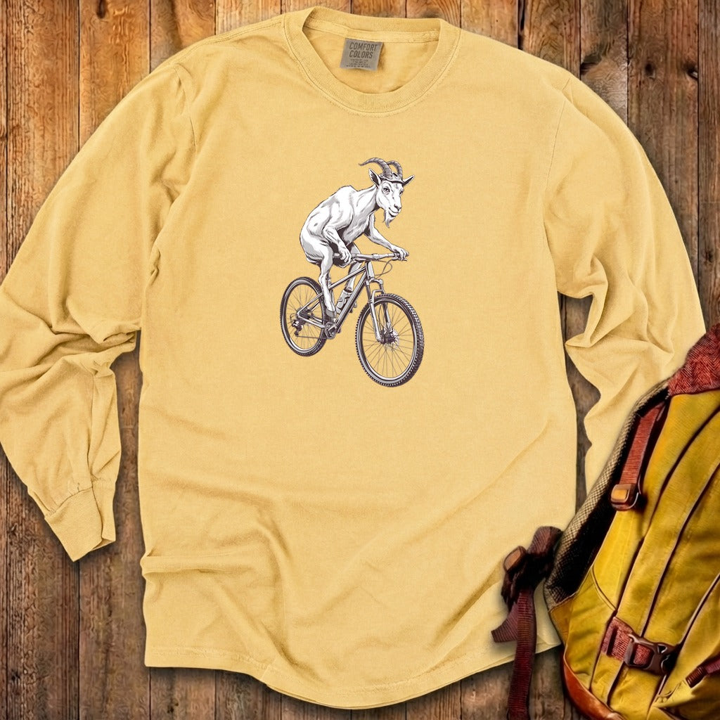 Mountain Goat Bike Cotton Long Sleeve