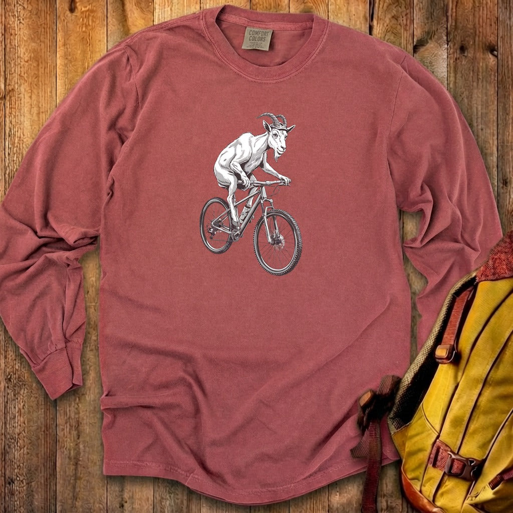Mountain Goat Bike Cotton Long Sleeve