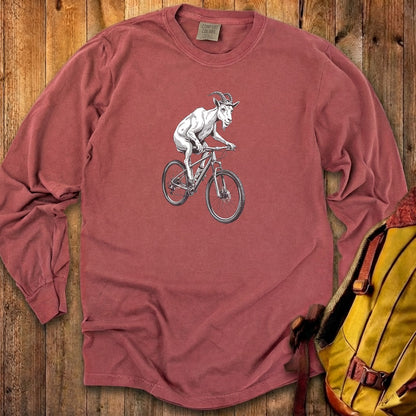 Mountain Goat Bike Cotton Long Sleeve