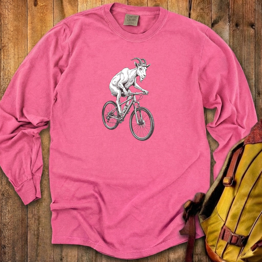 Mountain Goat Bike Cotton Long Sleeve