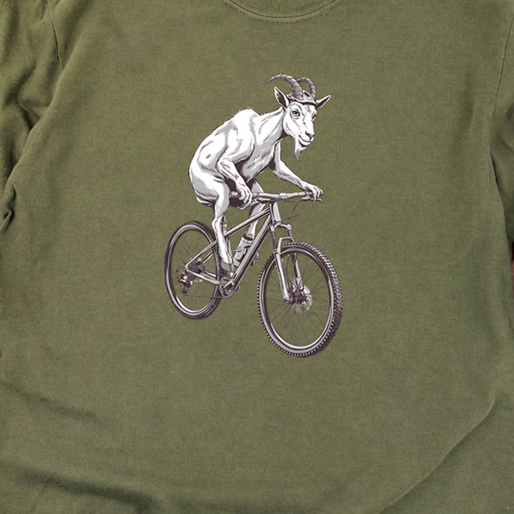 Mountain Goat Bike Cotton Long Sleeve
