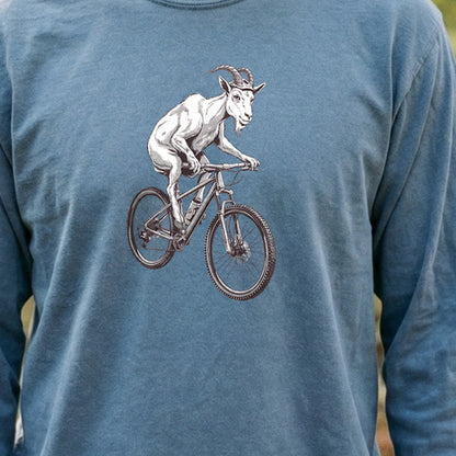 Mountain Goat Bike Cotton Long Sleeve