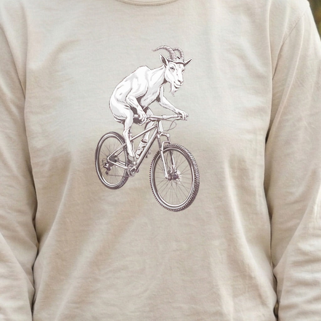 Mountain Goat Bike Cotton Long Sleeve