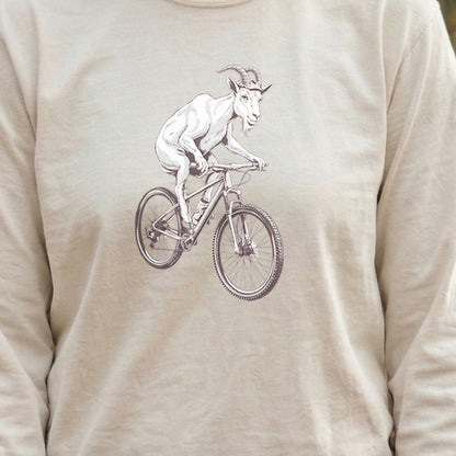Mountain Goat Bike Cotton Long Sleeve