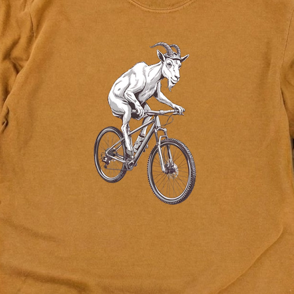 Mountain Goat Bike Cotton Long Sleeve