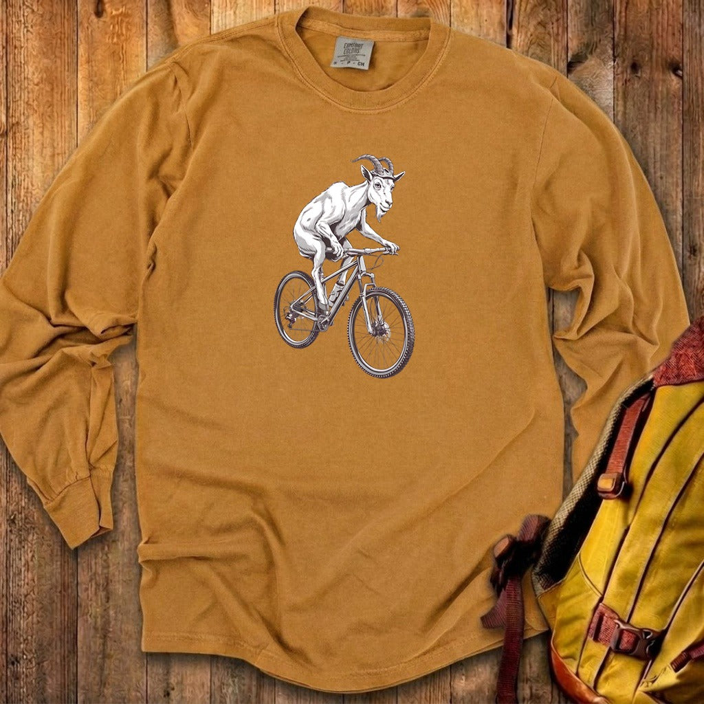 Mountain Goat Bike Cotton Long Sleeve