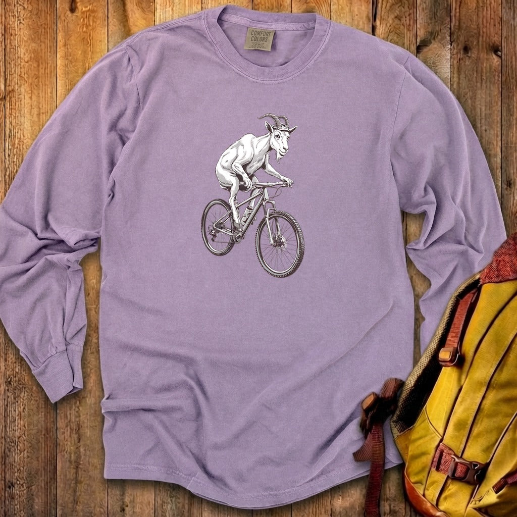 Mountain Goat Bike Cotton Long Sleeve