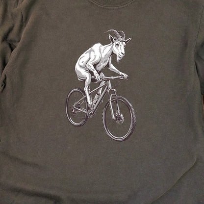 Mountain Goat Bike Cotton Long Sleeve